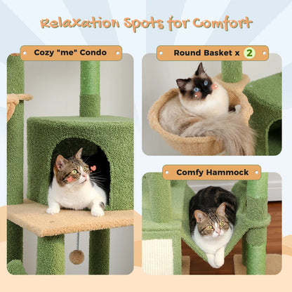 Kattenpaal met huisje – Comfort en veiligheid gecombineerd