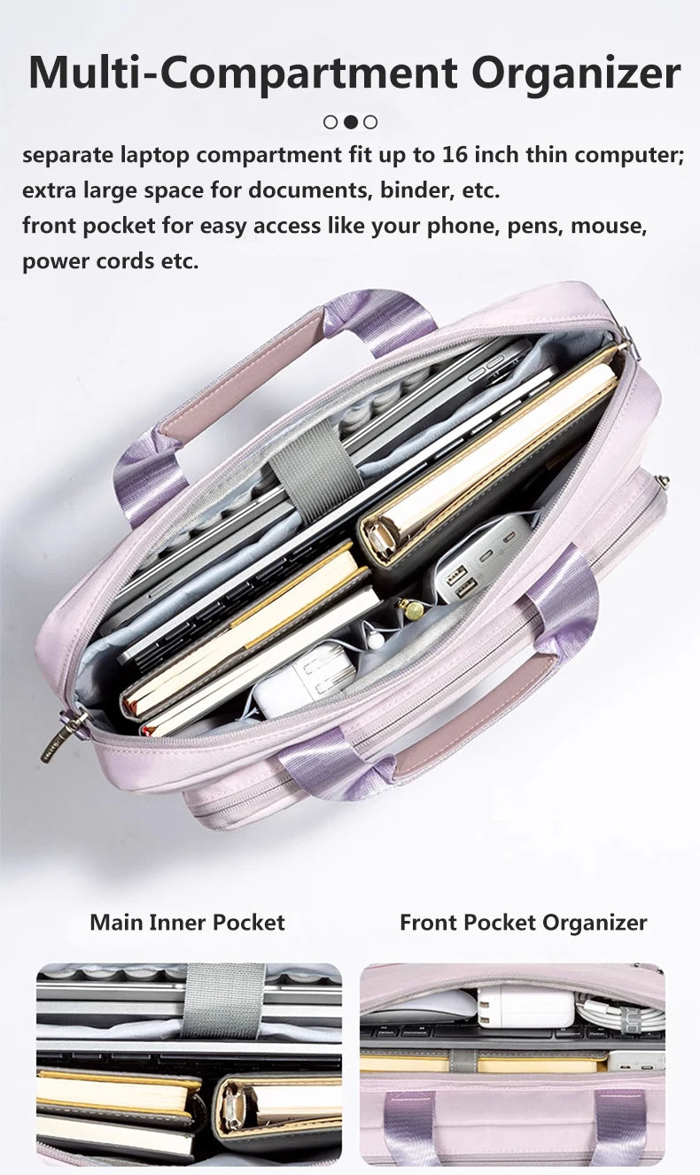 Laptop tas met elegant patroon – Trendy en stijlvol