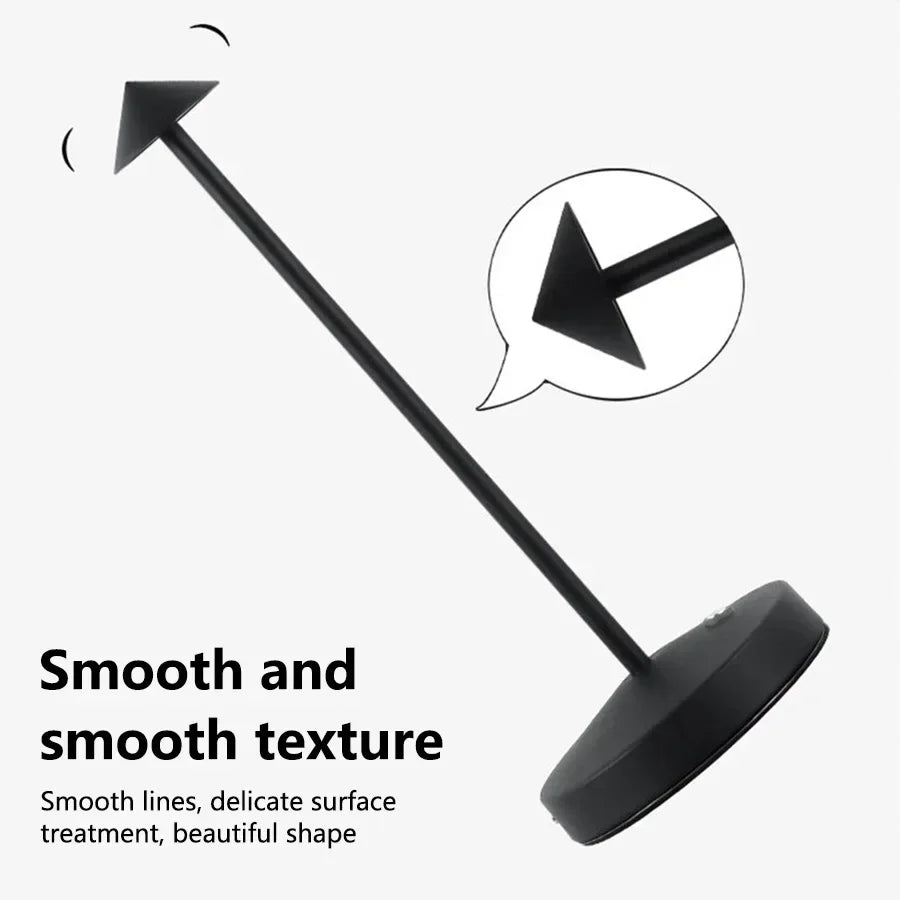 Minimalistische nachtkastlamp – Strak en modern