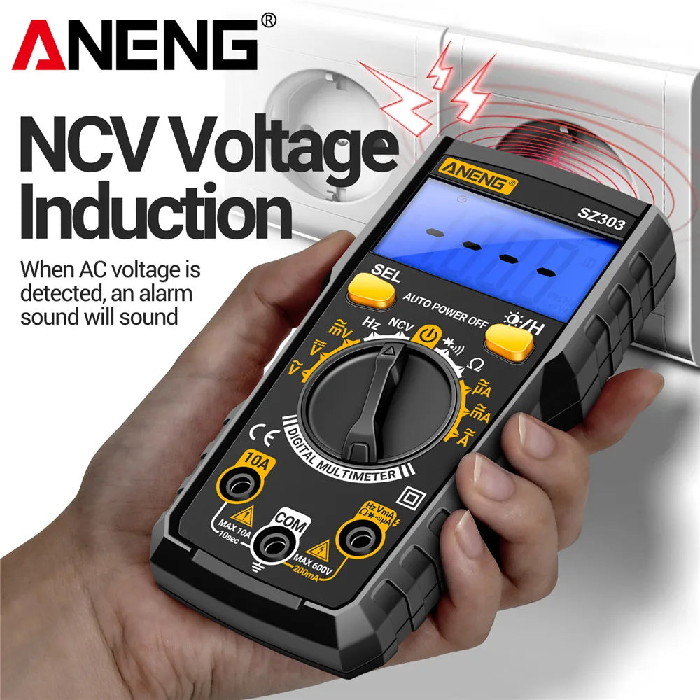 Multimeter met snelle opstarttijd
