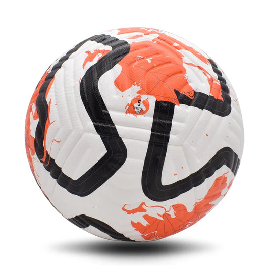 Straatvoetbal in opvallende kleuren