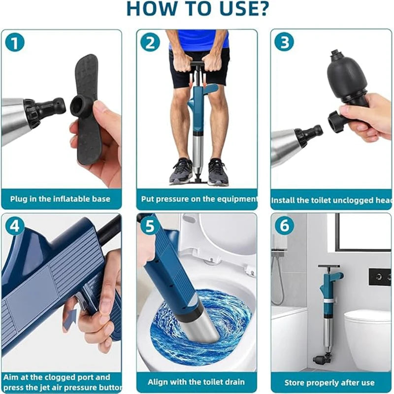Toilet ontstopper met stevige zuigkracht – Voor directe ontstopping