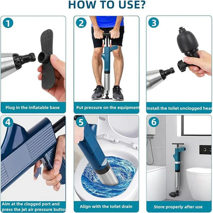 Toilet ontstopper met stevige zuigkracht – Voor directe ontstopping