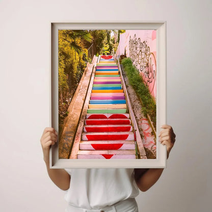Poster met botanisch motief