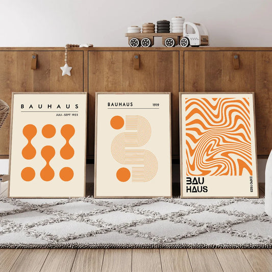 Posters met gouden accenten voor luxe sfeer