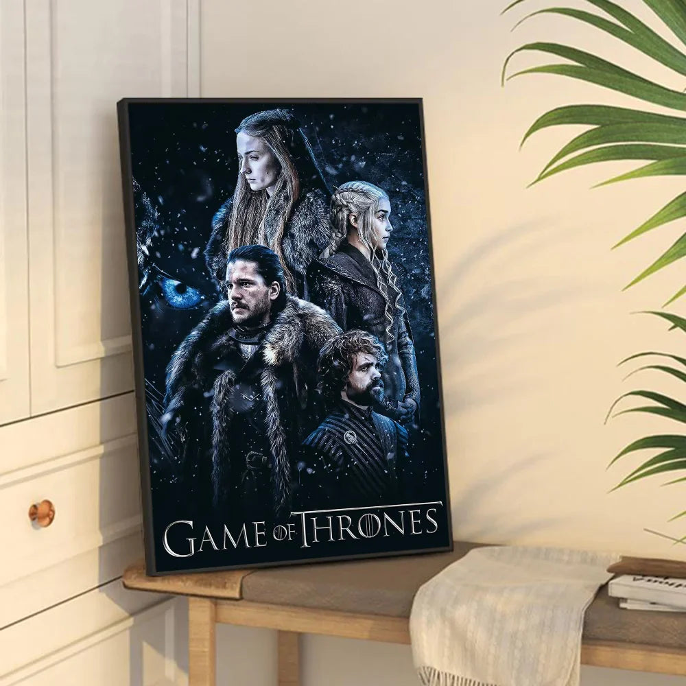 Artistieke posters voor woonkamer en hal
