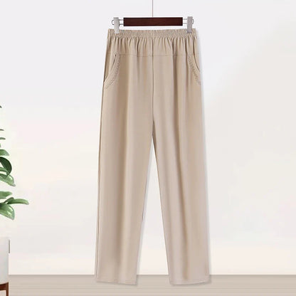 Linnen broek dames met stretch – Extra bewegingsvrijheid