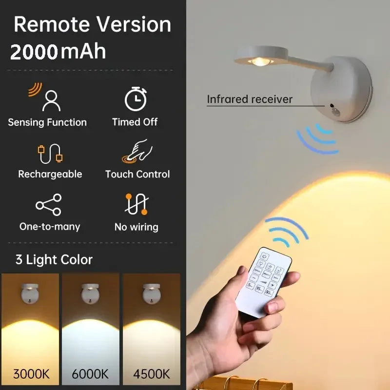 Wandlamp batterijen voor slaapkamer – Gezellig en draadloos