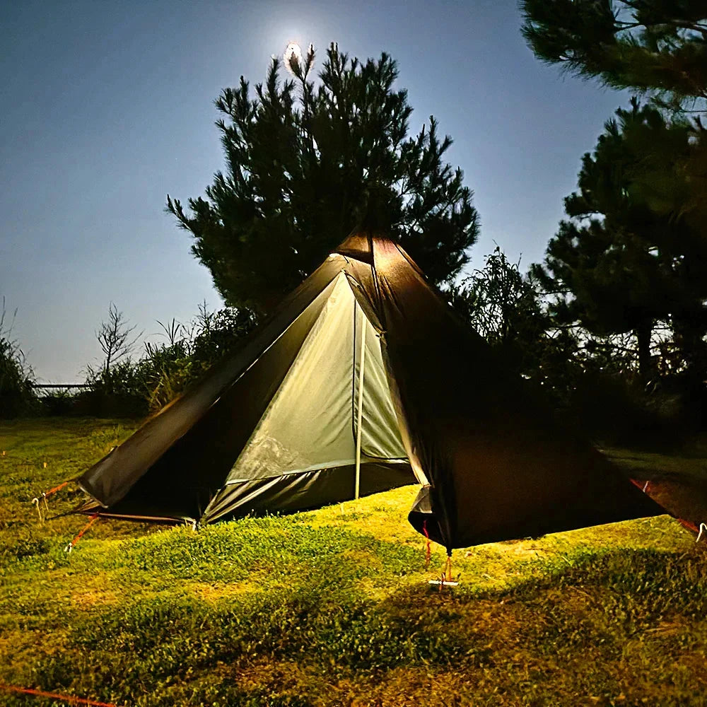 Camping tent met horren – Bescherming tegen muggen