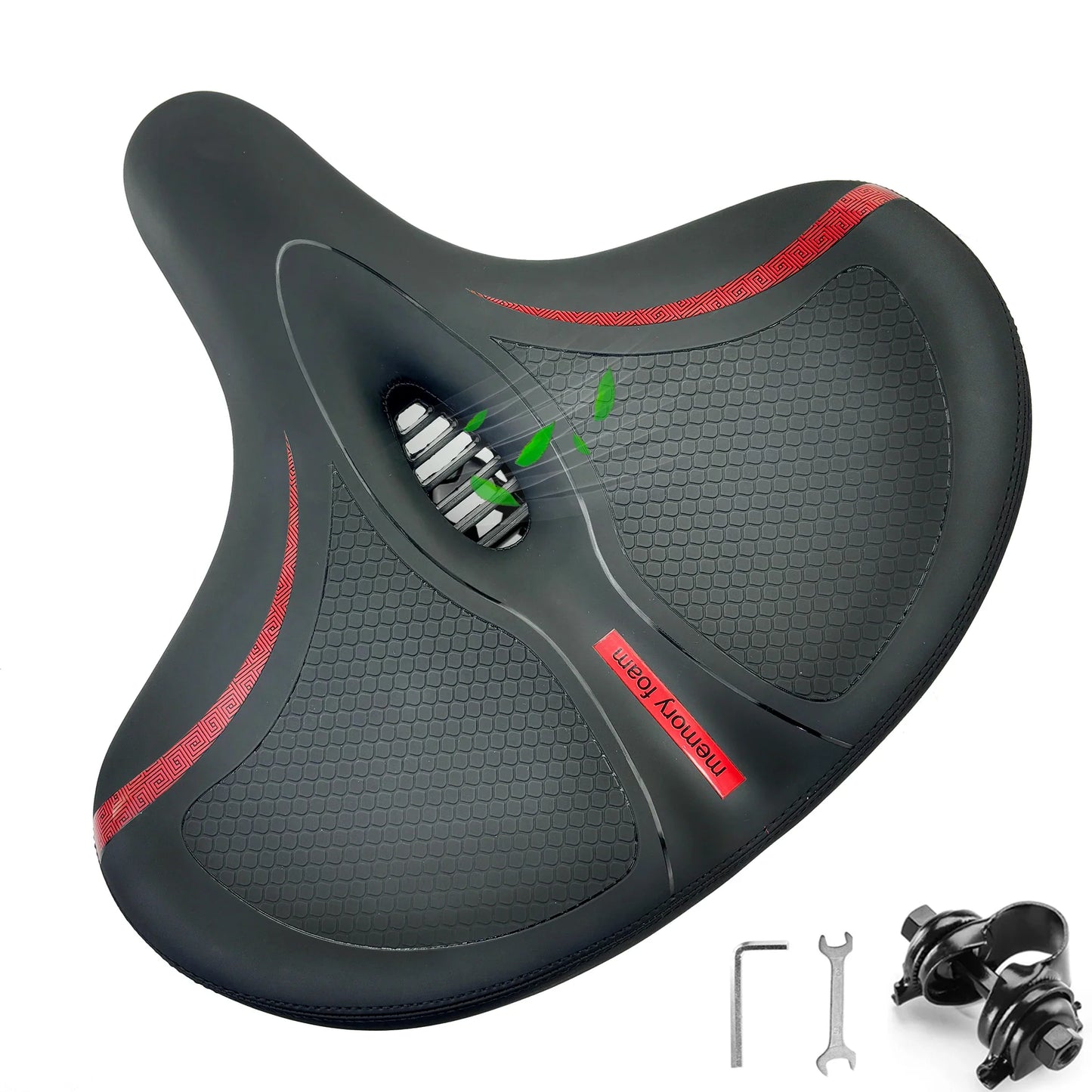 Gazelle zadel met dubbele comfortvering