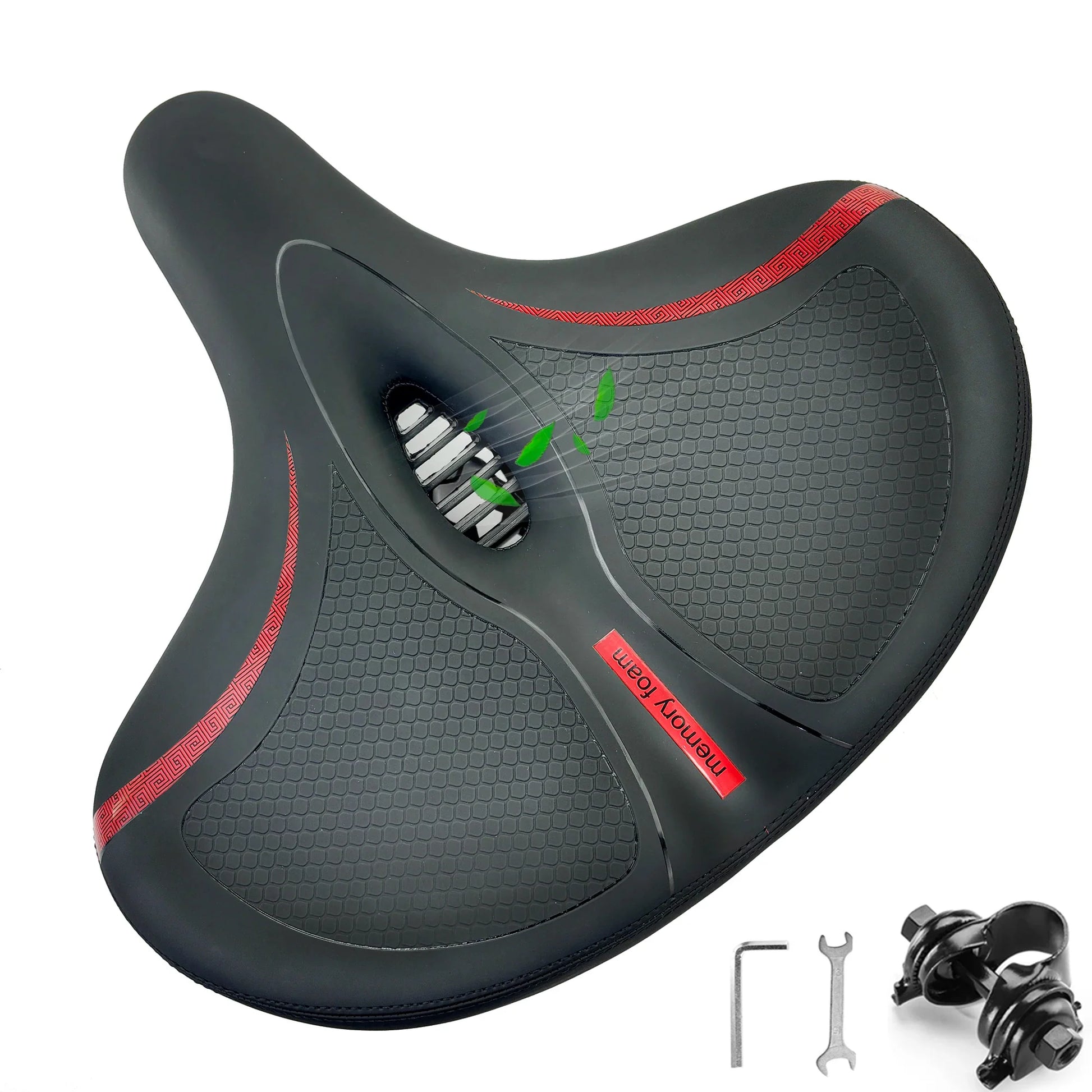 Gazelle zadel met dubbele comfortvering