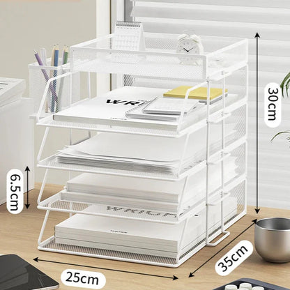 Desk organizer met uitneembare lades