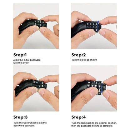 Sterk kettingslot voor fiets – Anti-knip bescherming