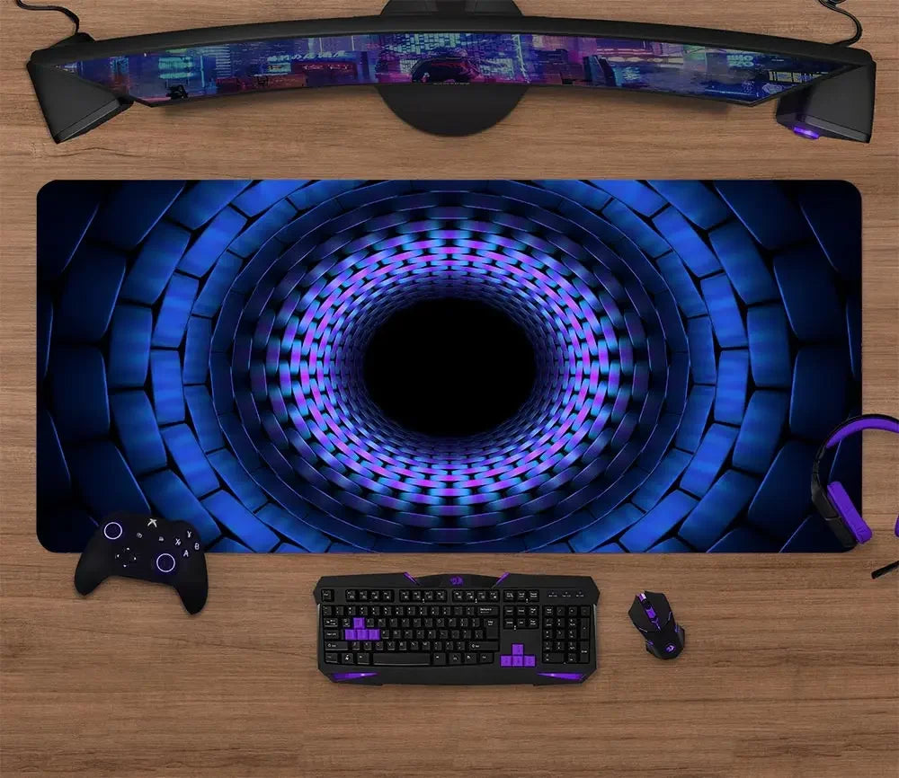 XXL muismat met gaming print – Voeg stijl toe aan je bureau