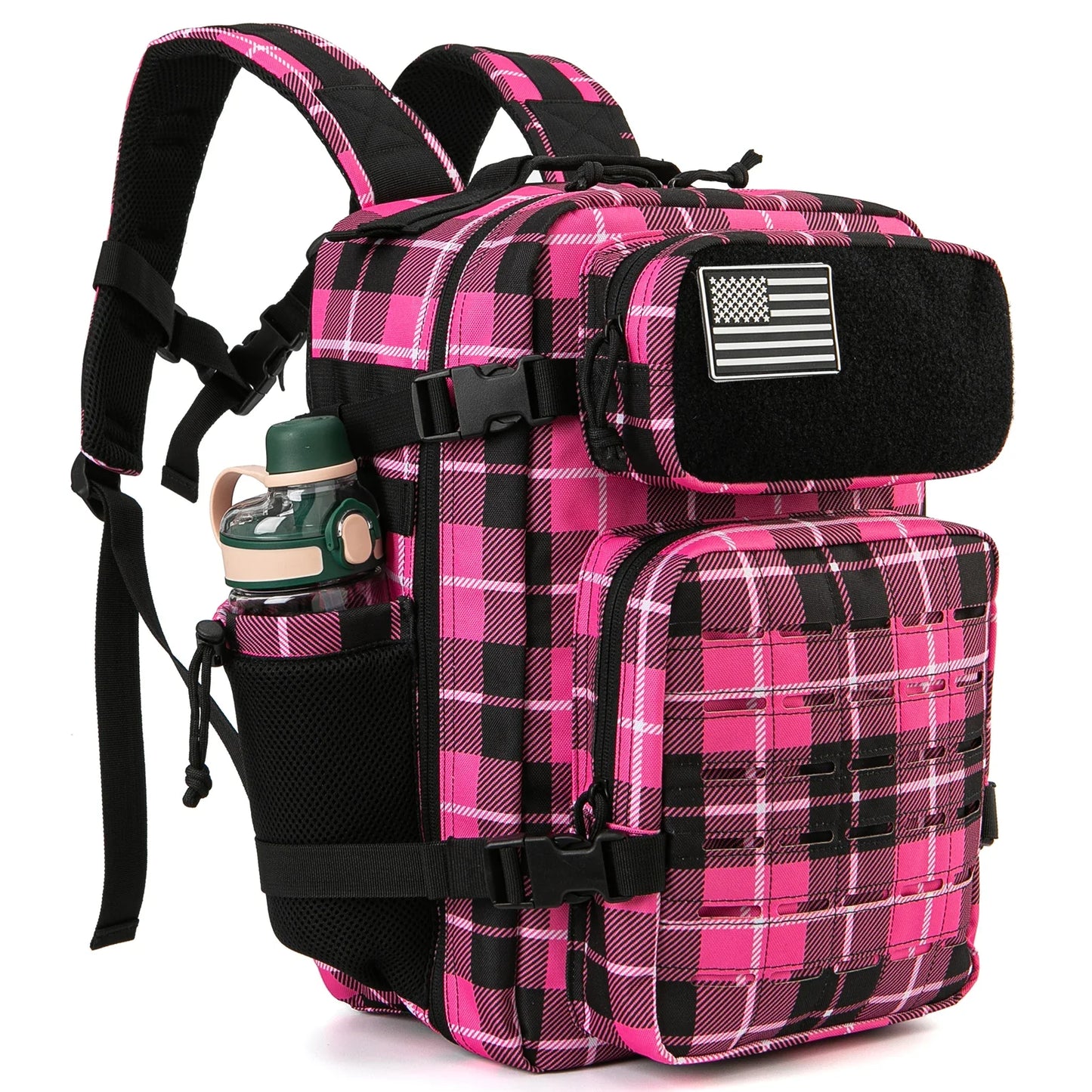 Handbagage rugzak met robuuste ritsen