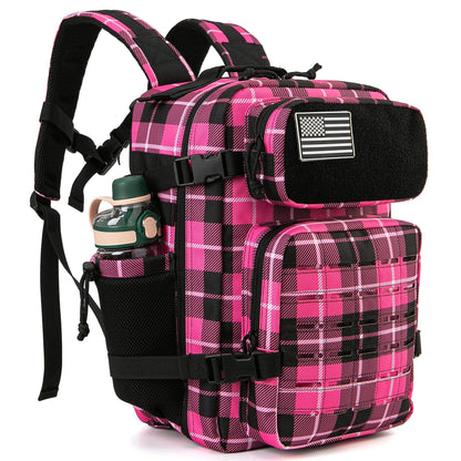 Handbagage rugzak met robuuste ritsen