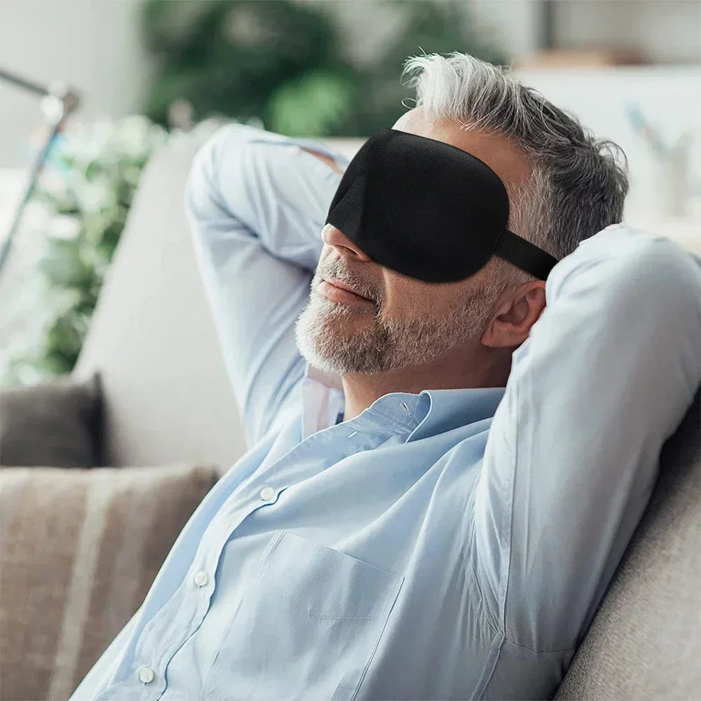 Slaapmasker met memory foam padding
