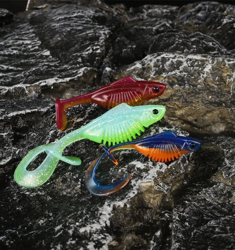Kunstaas in visvorm met 3D print technologie