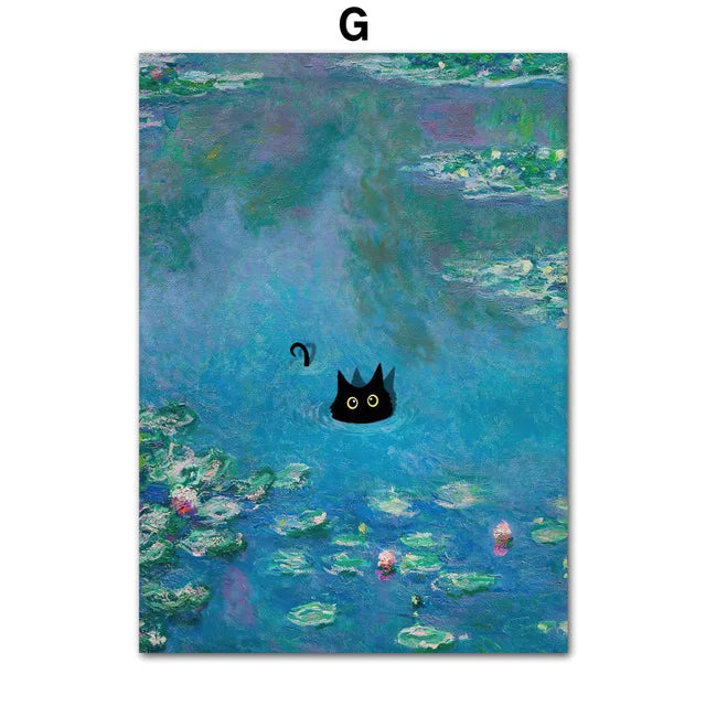 Poster met bospad of natuurpad