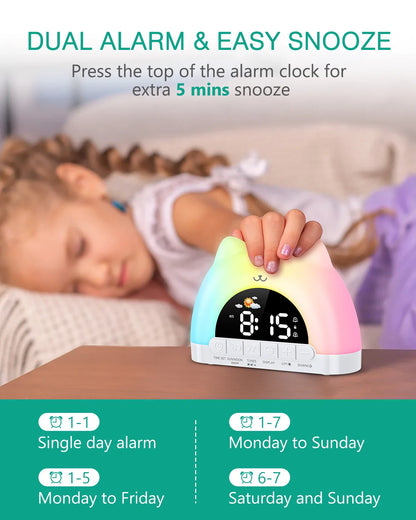 Wake up light met aanraakgevoelig paneel – Bedien zonder knoppen