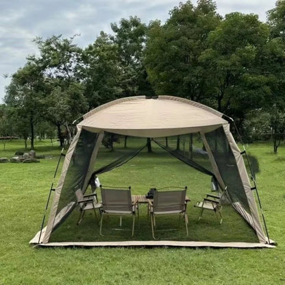 Pop up tent met regenhoes – Blijf droog tijdens regenbuien