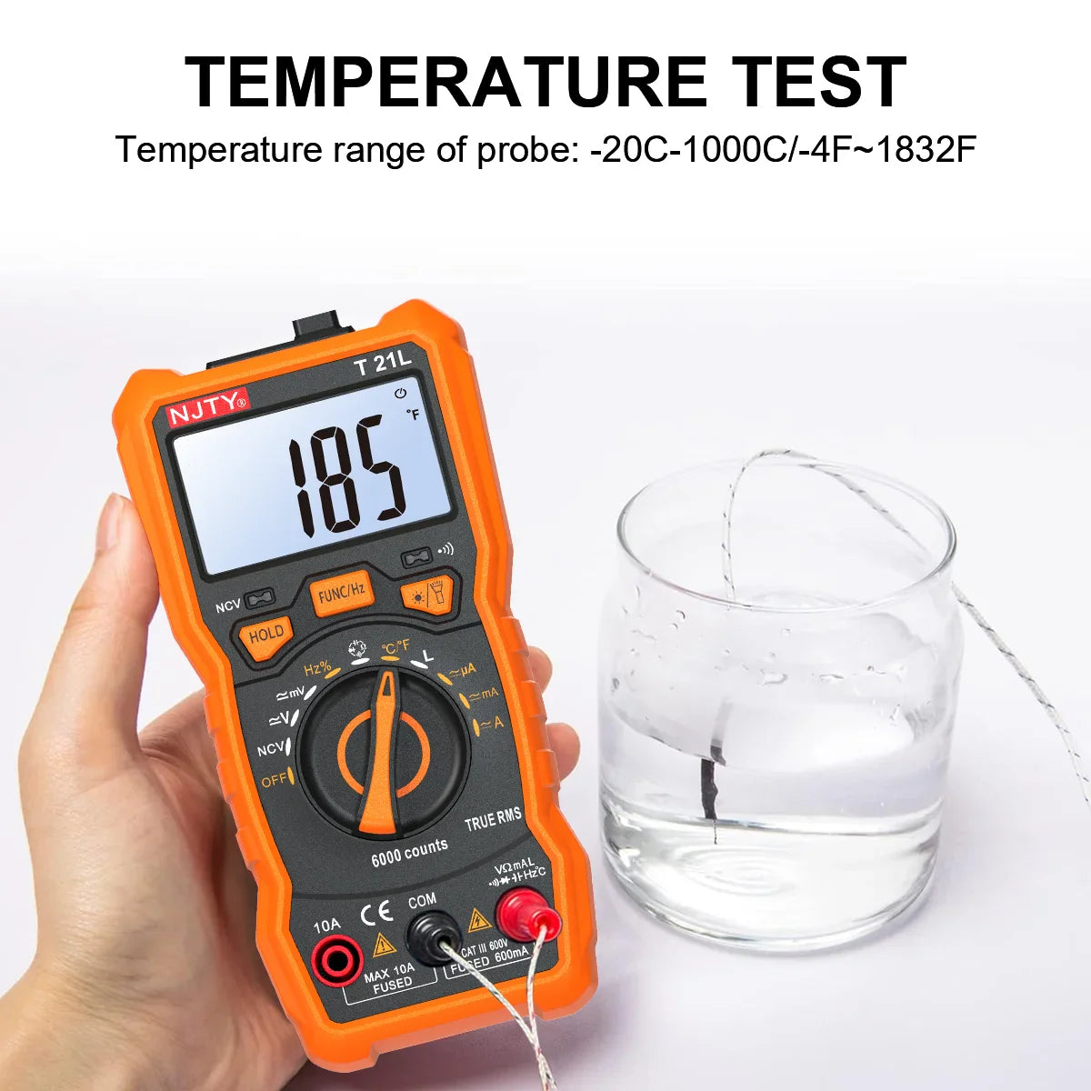 Multimeter met automatische nulfunctie