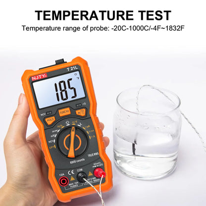Multimeter met automatische nulfunctie