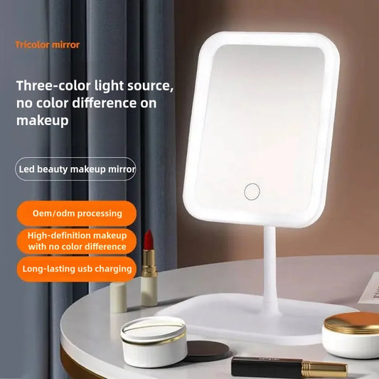 Badkamer spiegel met slimme verlichting – Past zich aan omgevingslicht aan