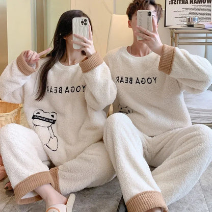 Dames Pyjama Set van Hoge Kwaliteit voor Comfortabele Winteravonden