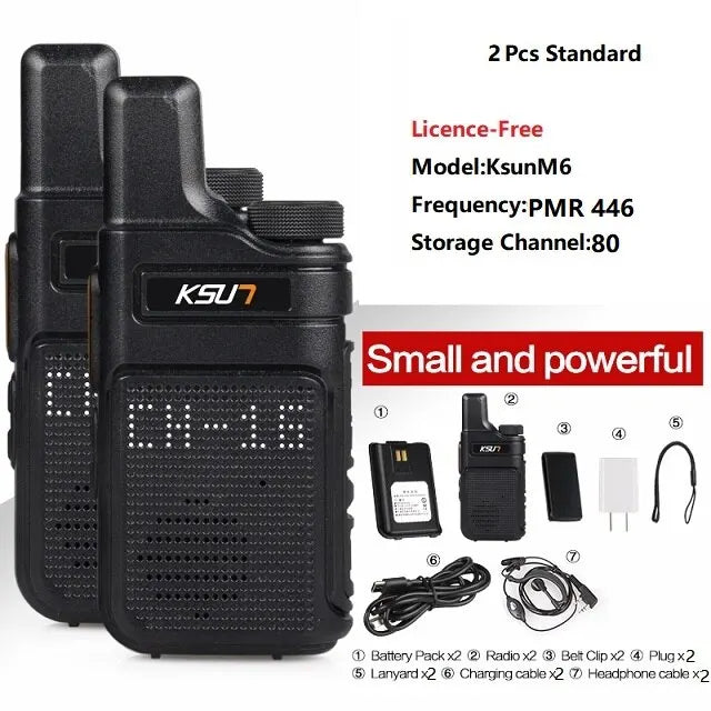 Professionele walkie talkies voor beveiliging