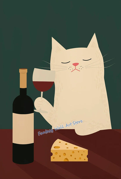 Poster met grafisch ontwerp in kleur