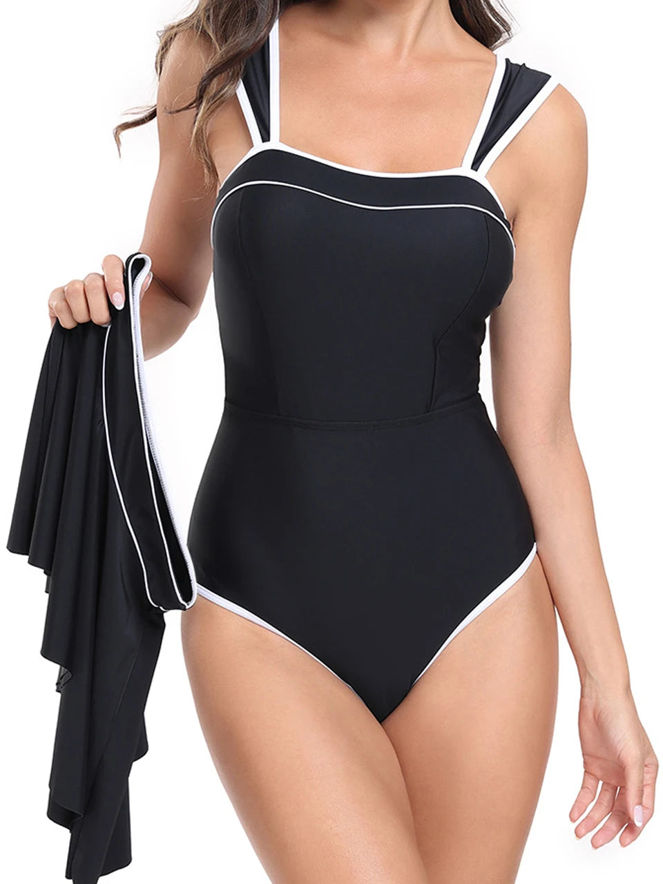 Zwemjurk met maritieme look – Klassiek en zomers