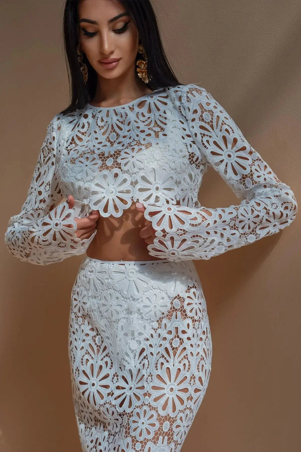 Zwemjurk dames met chique afwerking – Luxe zwemmode