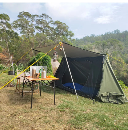 Pop up tent Action speciaal voor festivals – Licht en vrolijk