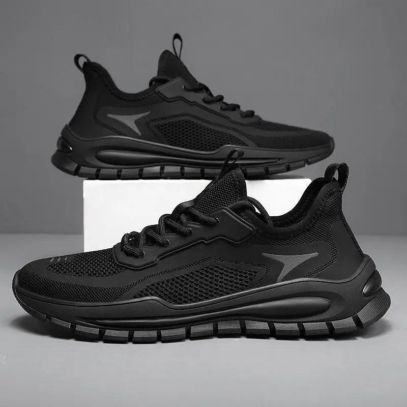Heren canvas sneakers met zomerse veters