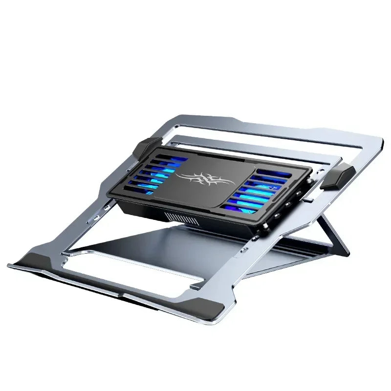 Aluminium laptopstandaard met koelfunctie