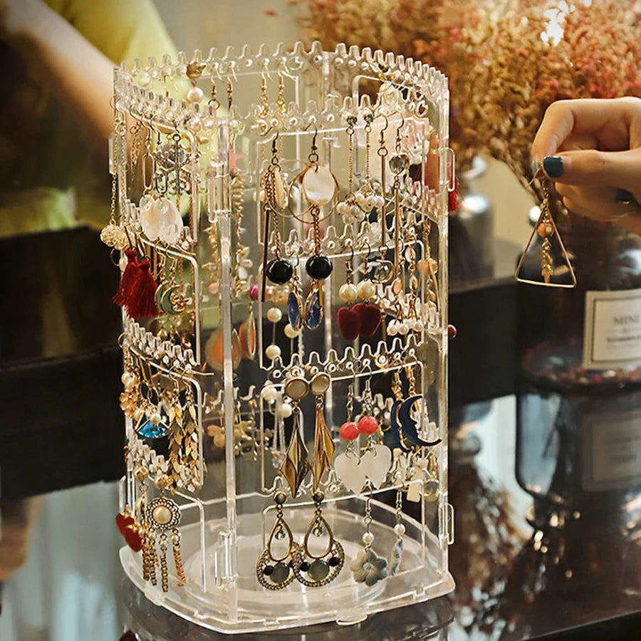 Sieraden organizer met spiegeldeksel – Slim en stijlvol