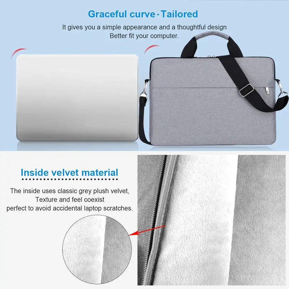 Heren laptop tas met extra versteviging – Robuust en betrouwbaar