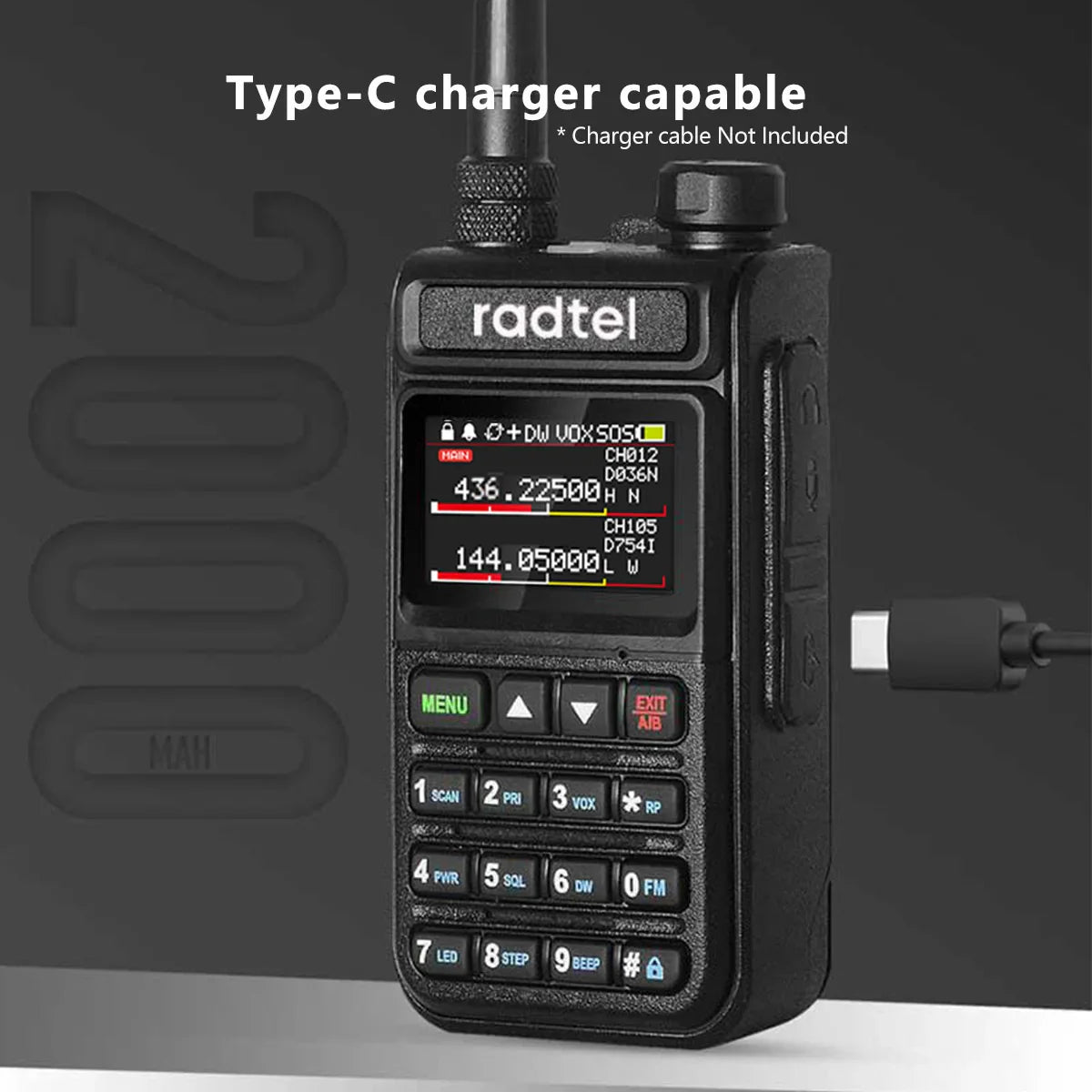 Intertoys walkie talkie in kleurrijke uitvoering