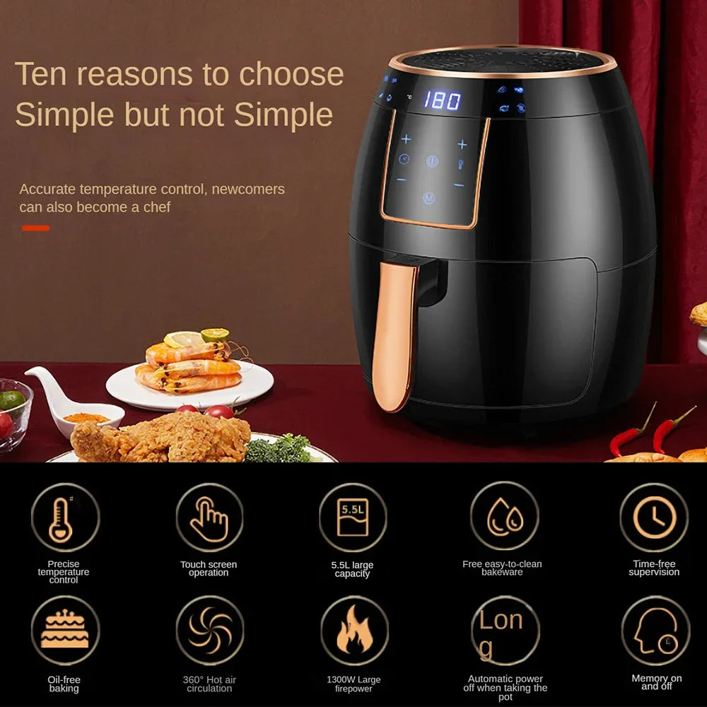 Blokker airfryer met ruime inhoud – Voor grotere porties