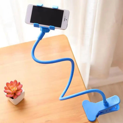Flexibele telefoonhouder met USB-oplaadmogelijkheid