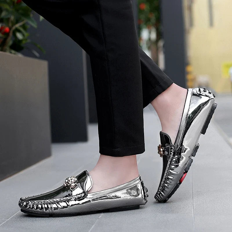 Heren schoenen in linnenlook voor warme dagen