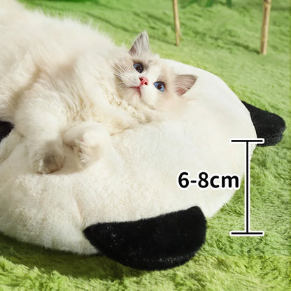 Grote ronde kattenmand met hoge zijkanten – Veilig gevoel