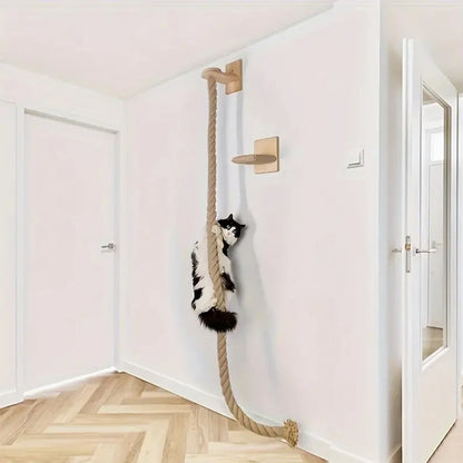 Houten kattenkrabpaal – Duurzaam en natuurlijk materiaal