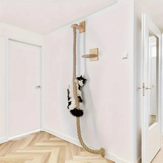 Houten kattenkrabpaal – Duurzaam en natuurlijk materiaal