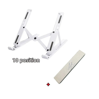 Laptop standaard met geïntegreerde muismat