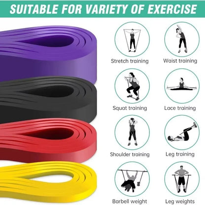 Workout set met weerstandsbanden – Complete thuisgym