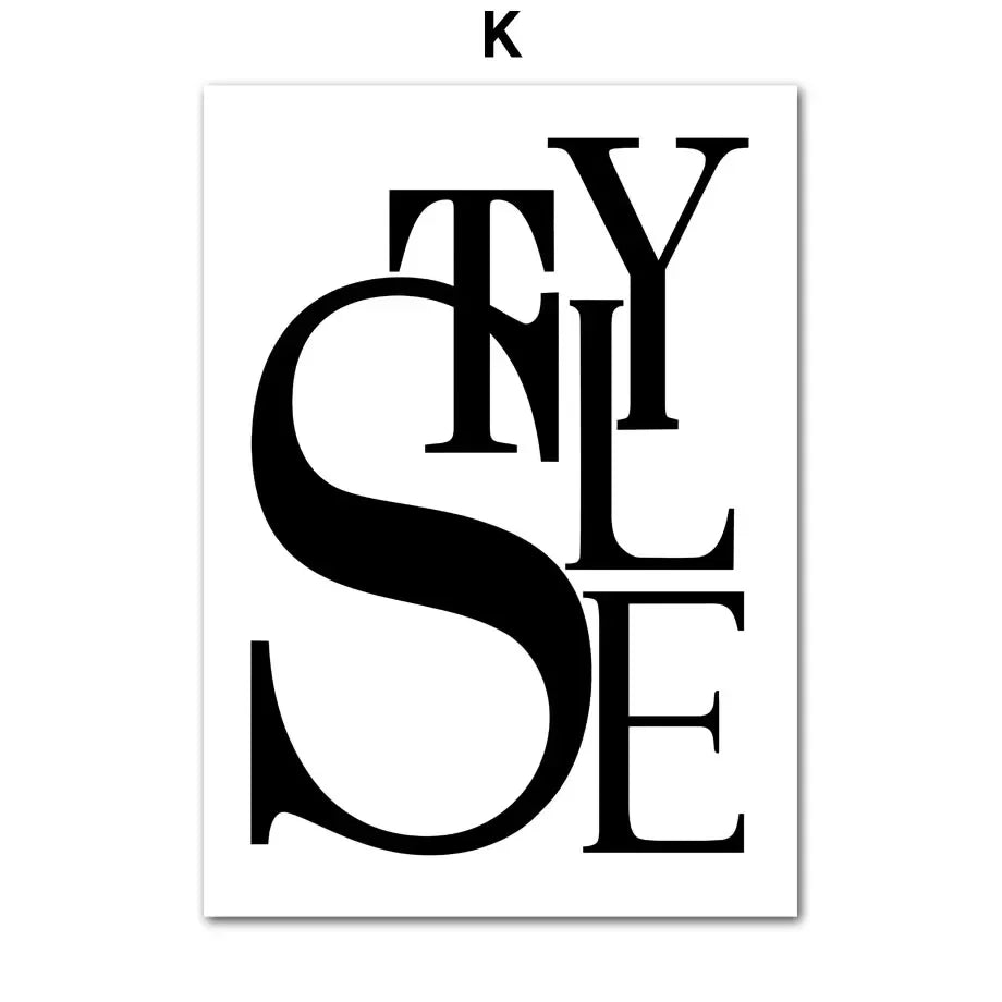 Poster met illustratie – Speels en uniek