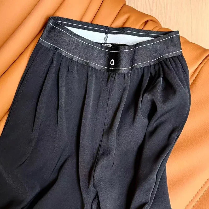 Linnen broeken dames met cropped lengte – Fris en luchtig