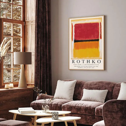 Vintage posters met textiellook
